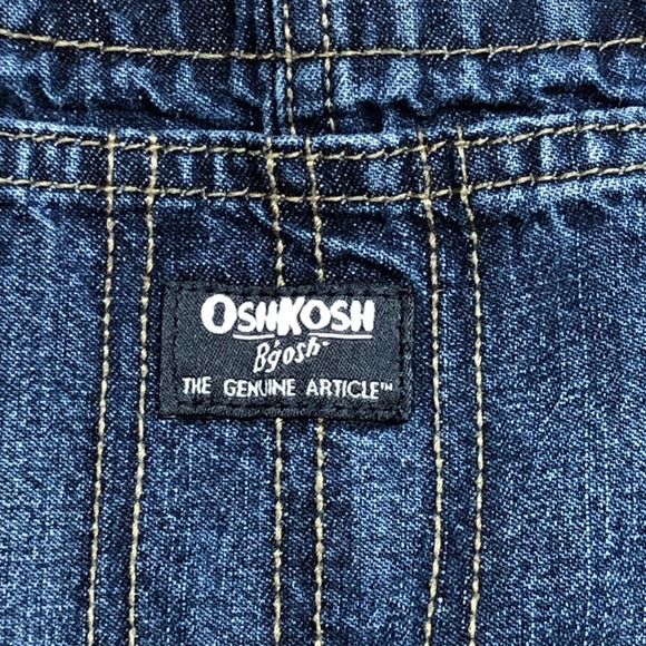 OshKosh B’gosh Overall Shorts Unisex 3T - Picture 5 of 8